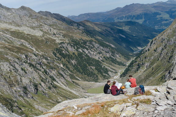 Blick ins Wildgerlostal